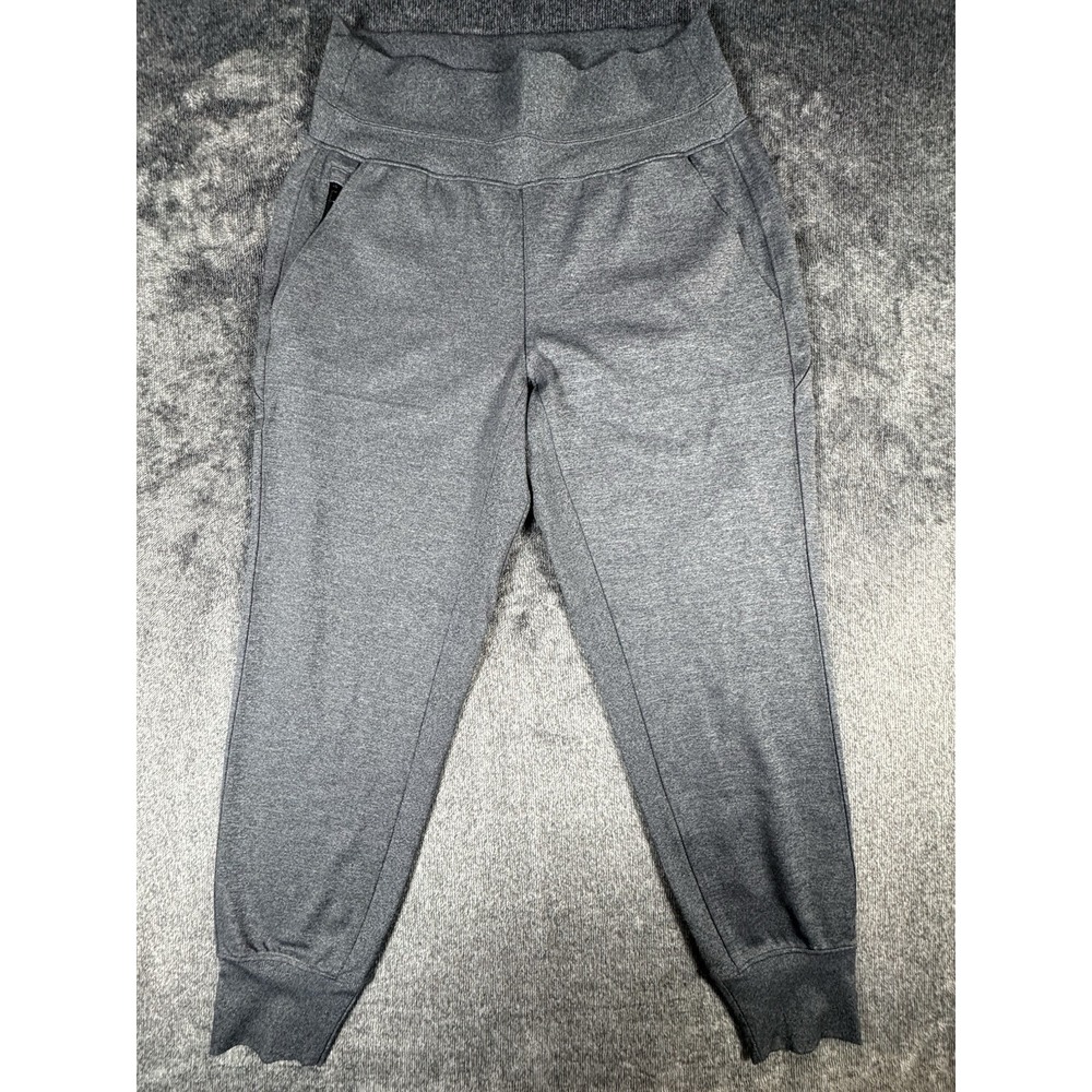 Athleta High Rise Venice Jogger Pants Gray Heather Size S Womens